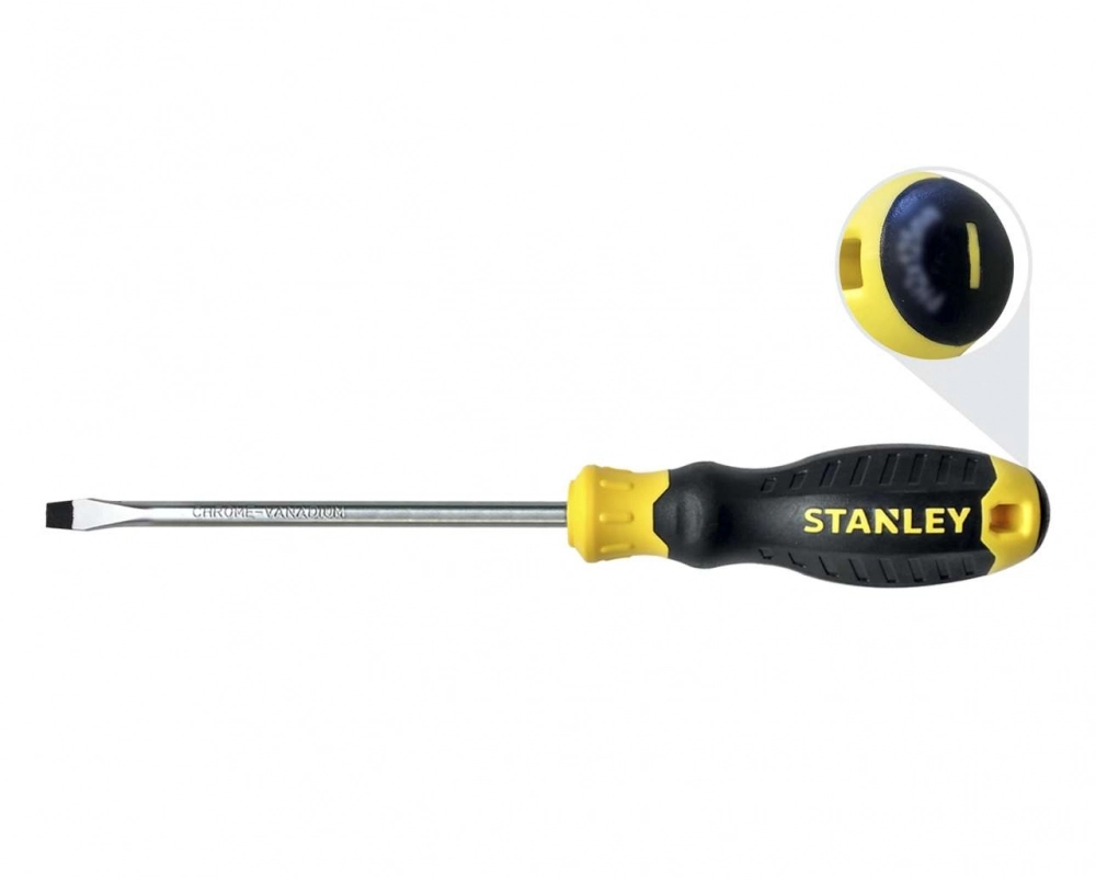 Chave Fenda Stanley Emborrachada P.magnet C 1-4"x6"