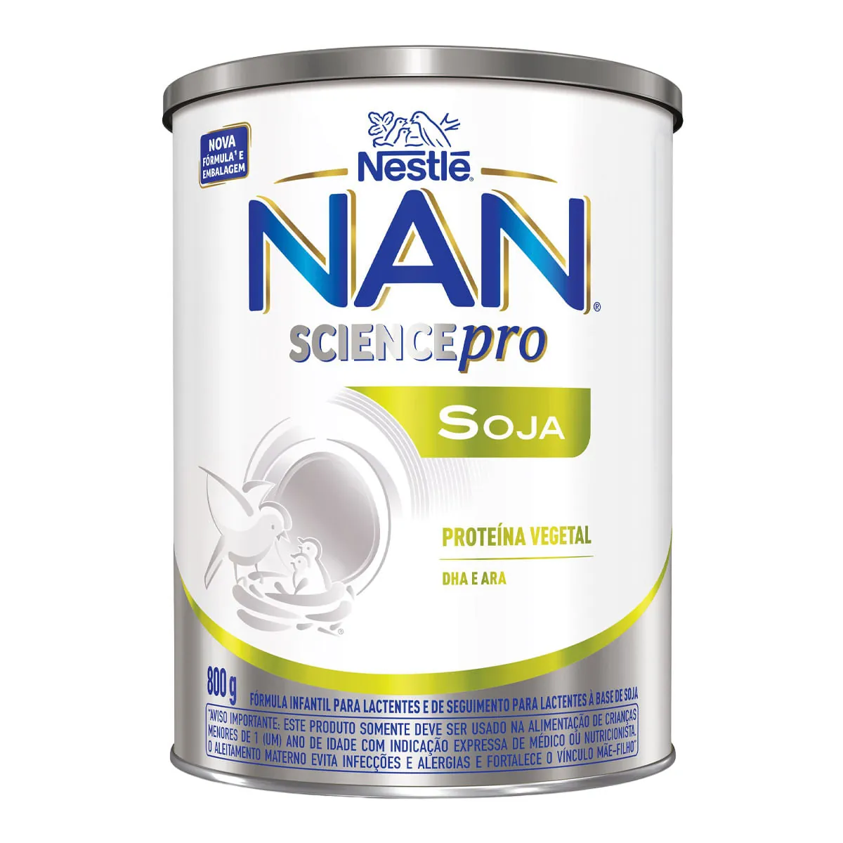 Fórmula Infantil para Lactentes Nan Science Pro Soja Lata 800g