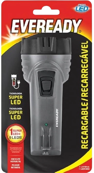 Lanterna Eveready Recarregavel Super Led Biv