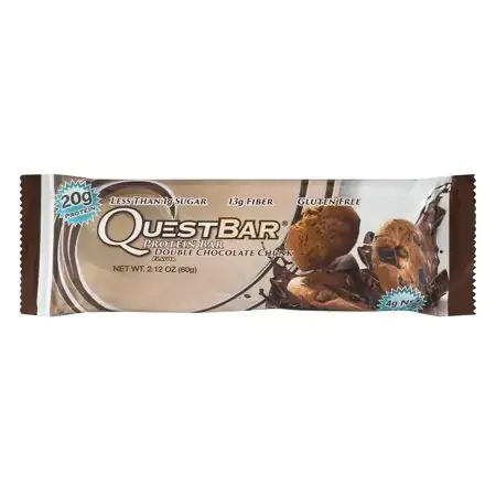 Quest Double Chocolate Chunk Protein Bar, 2.12 Ounce 12 Per Case