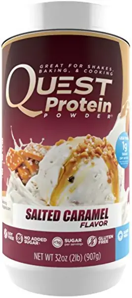 Quest Nutrition Protein Powder, Salted Caramel, 22g Protein, Soy Free, 2lb Tub