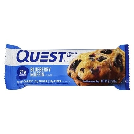 Quest Nutrition Quest Bar Protein Bar Blueberry Muffin 2.1 Oz.