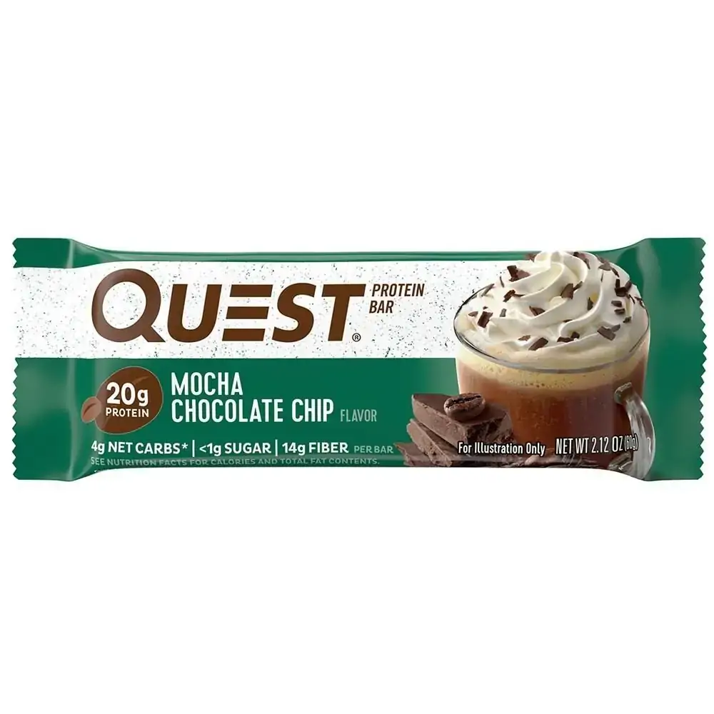 Quest Bar Mocha Chocolate Chip Quest