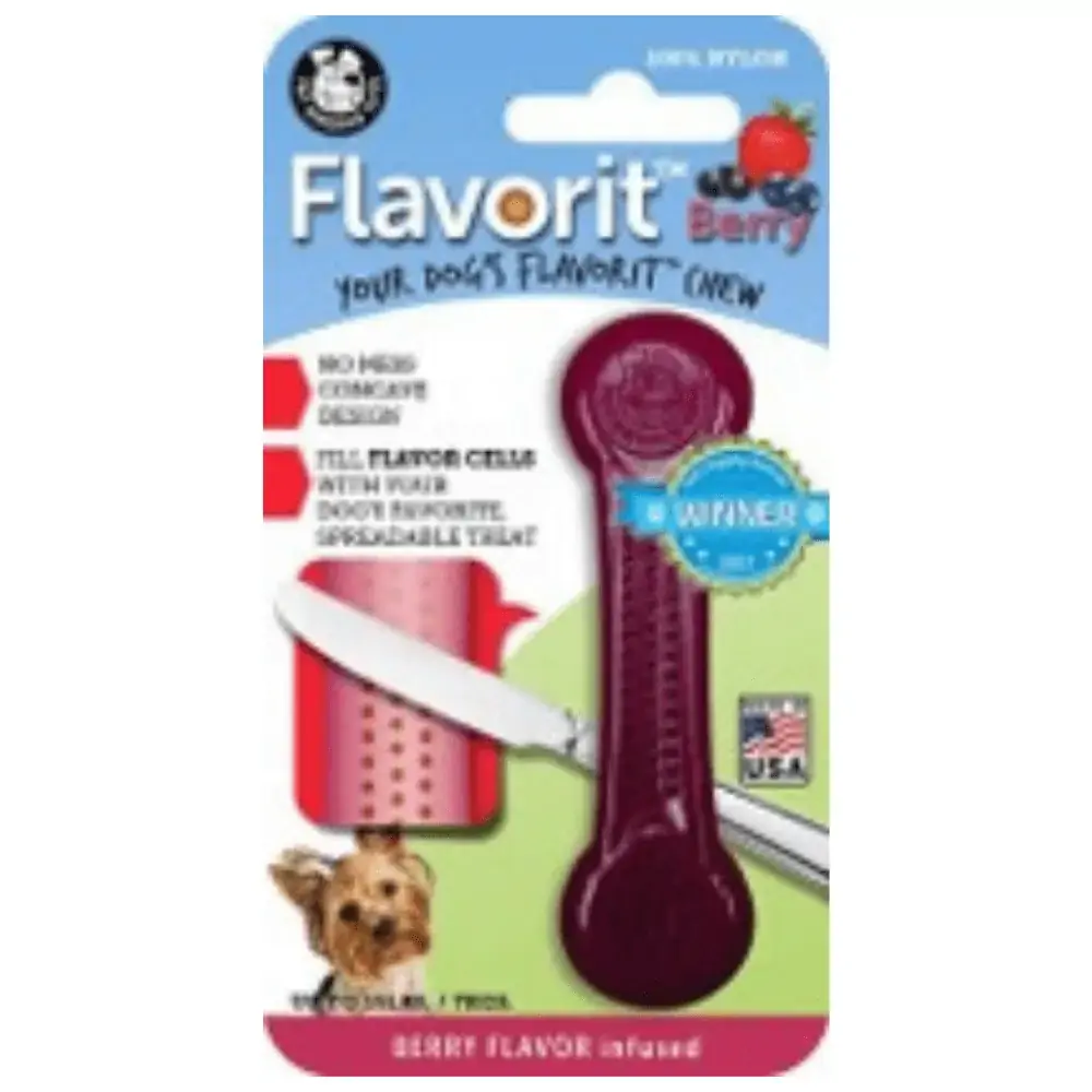 Brinquedo Pet Qwerks Flavorit M Berry