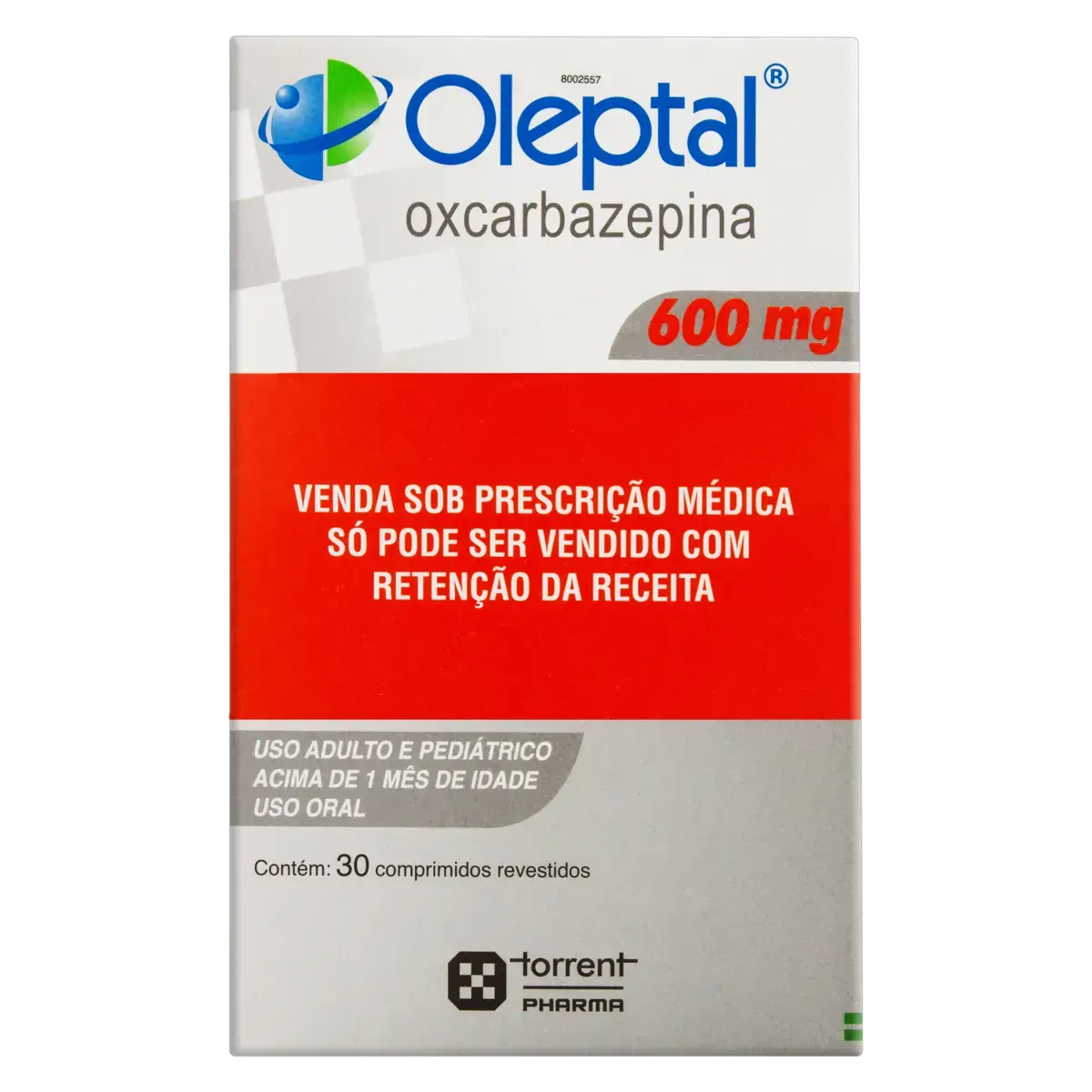 Oleptal 600mg Torrent Pharma Caixa 30 Comprimidos Revestidos