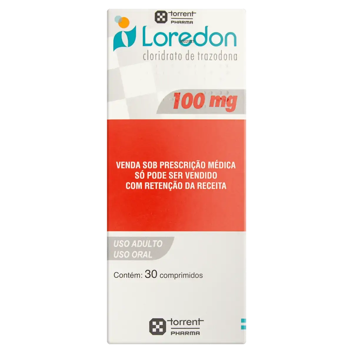 Loredon 100mg Torrent Pharma Caixa 30 Comprimidos