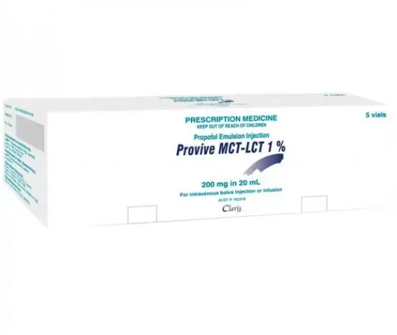 Provive 10 Mg/ml 5 Frascos Ampolas 20ml Claris Similar