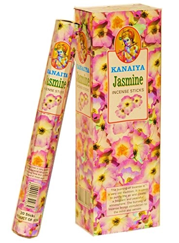 Jasmine Incense Sticks From India Made From Natural Scented Oil Great For Yoga, Meditation, Prayer,