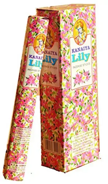 Lily Incense Sticks From India Made From Natural Scented Oil Great For Yoga, Meditation, Prayer, Hom
