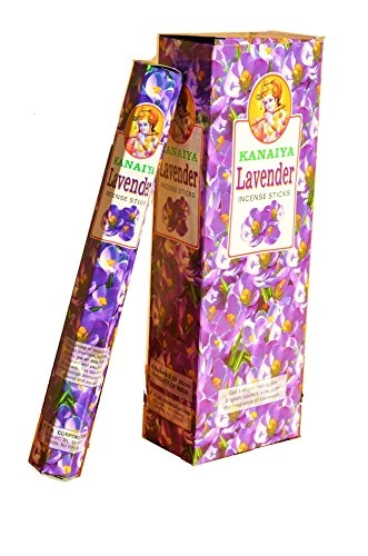 Lavender Incense Sticks From India Made From Natural Scented Oil Great For Yoga, Meditation, Prayer,