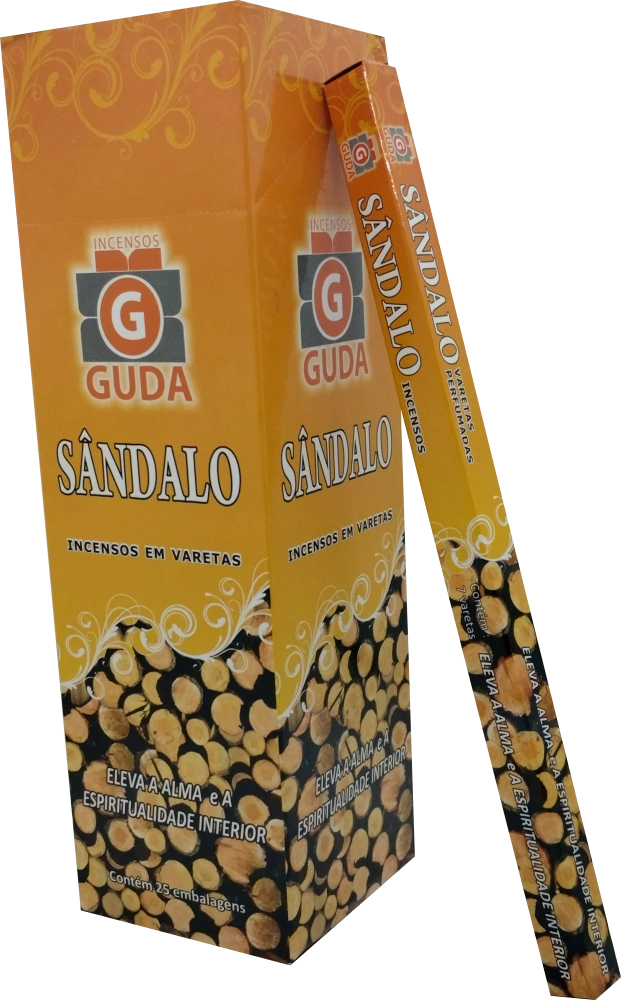 Incenso De Sândalo Guda Tulasi