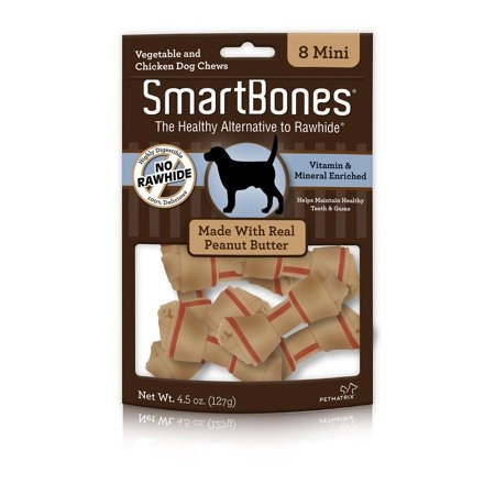 Smartbones Mini Peanut Butter Chews