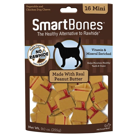 Smartbones Mini Peanut Butter Chews