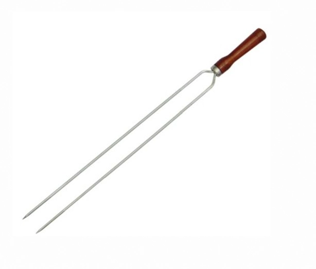 Espeto De Aluminio Duplo