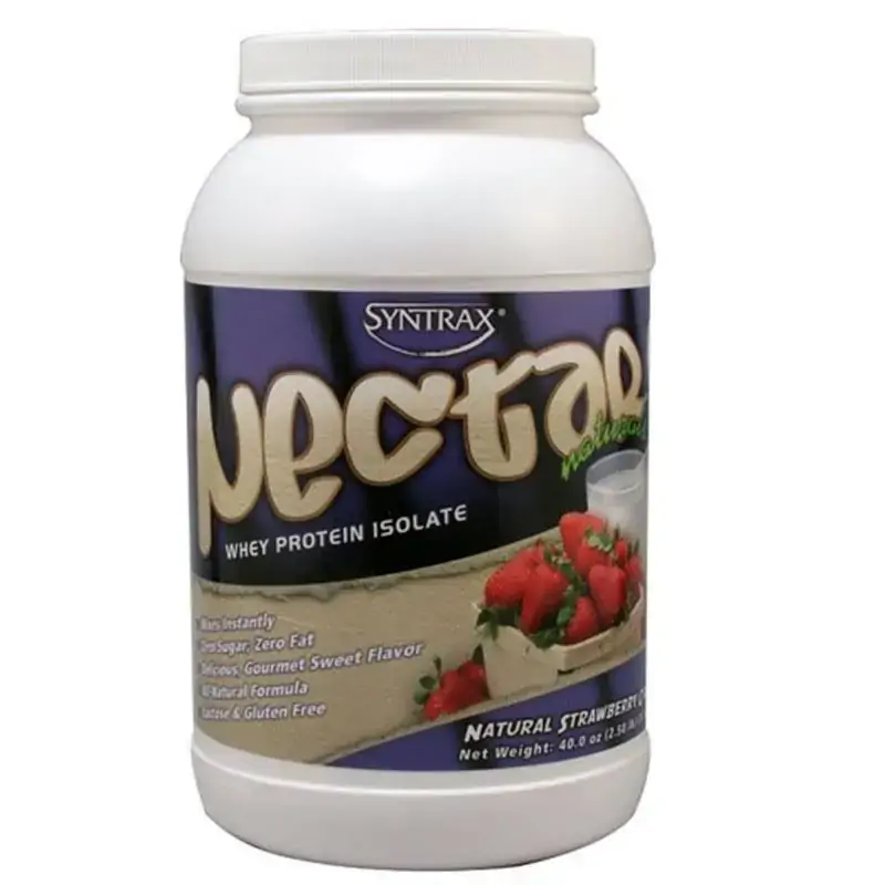 Syntrax Nectar Naturals Supplement, Strawberry Cream, 2.50 Pound