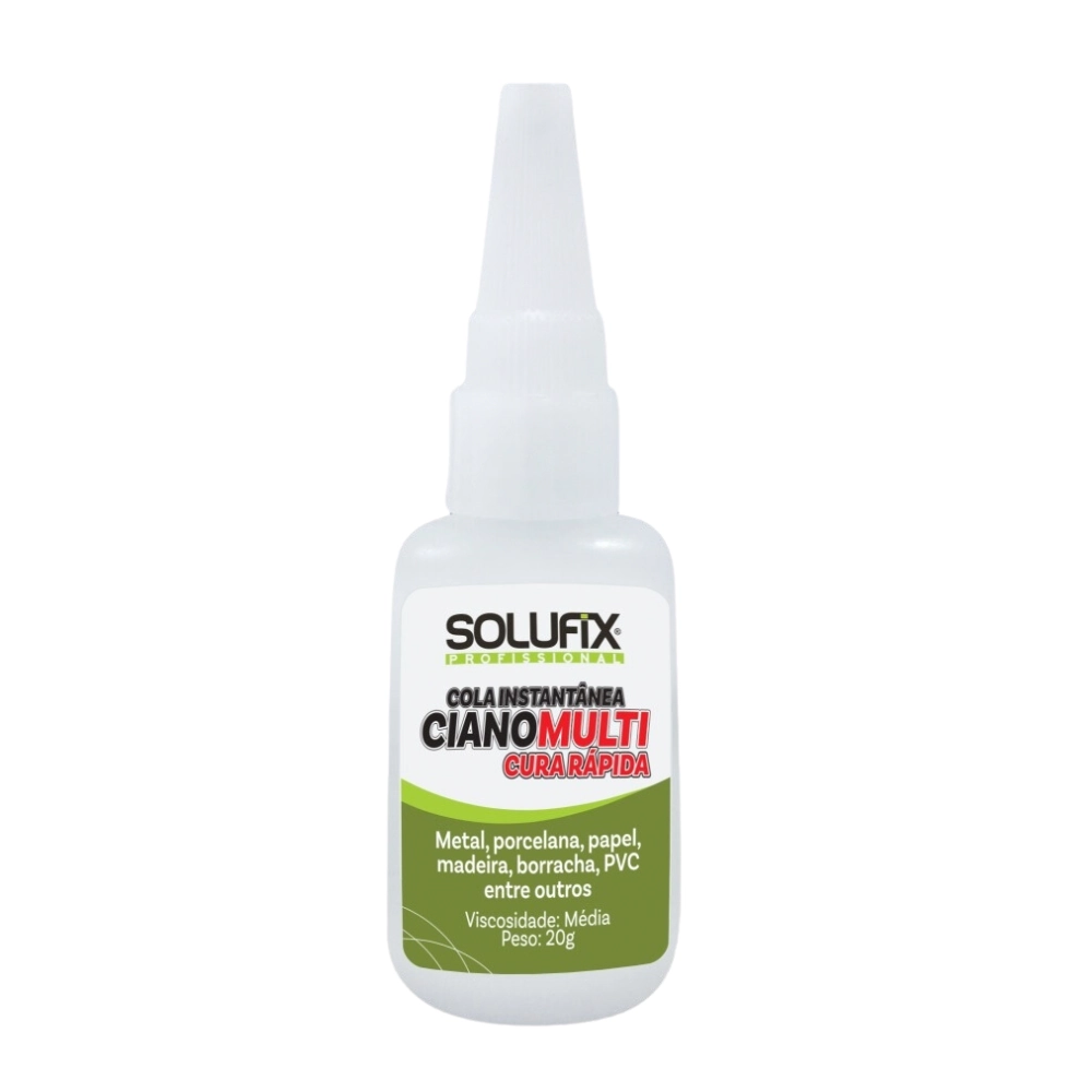 Adesivo Instantâneo 20gr Solufix