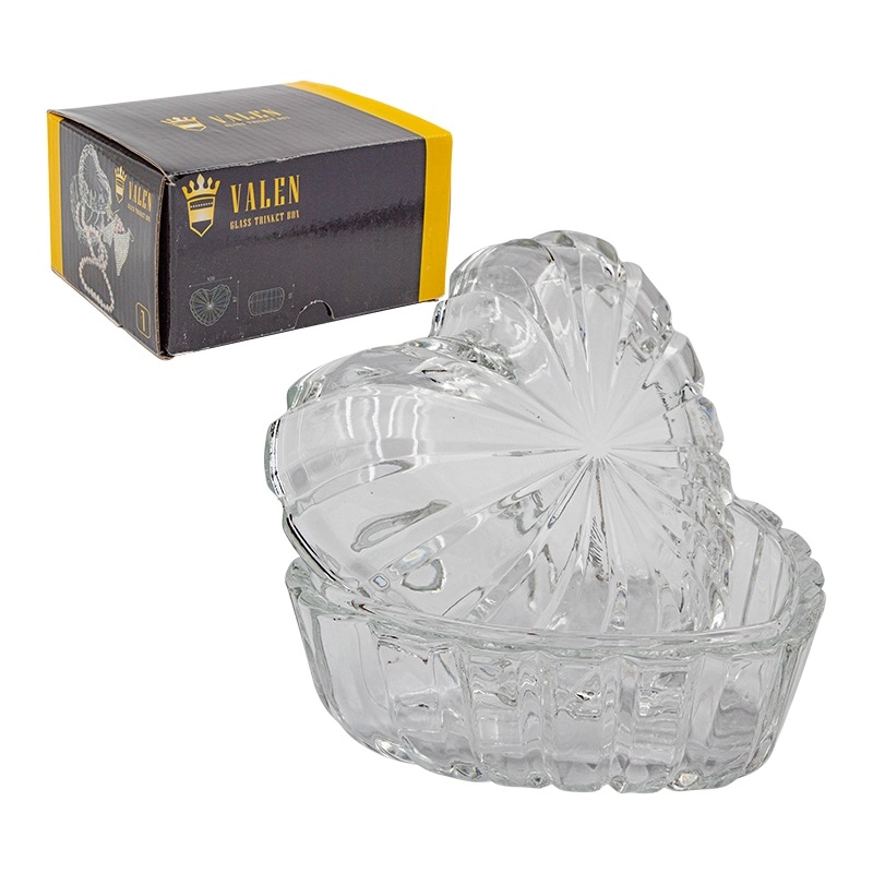 Bowl De Vidro 10cm C/tampa Ref.bls49722gb
