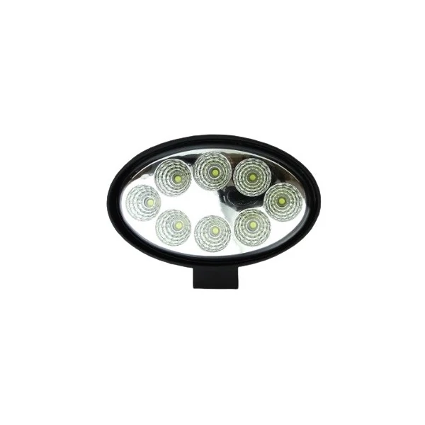 Farol Auxiliar Oval 8 Leds 24W - SUITS SLW724