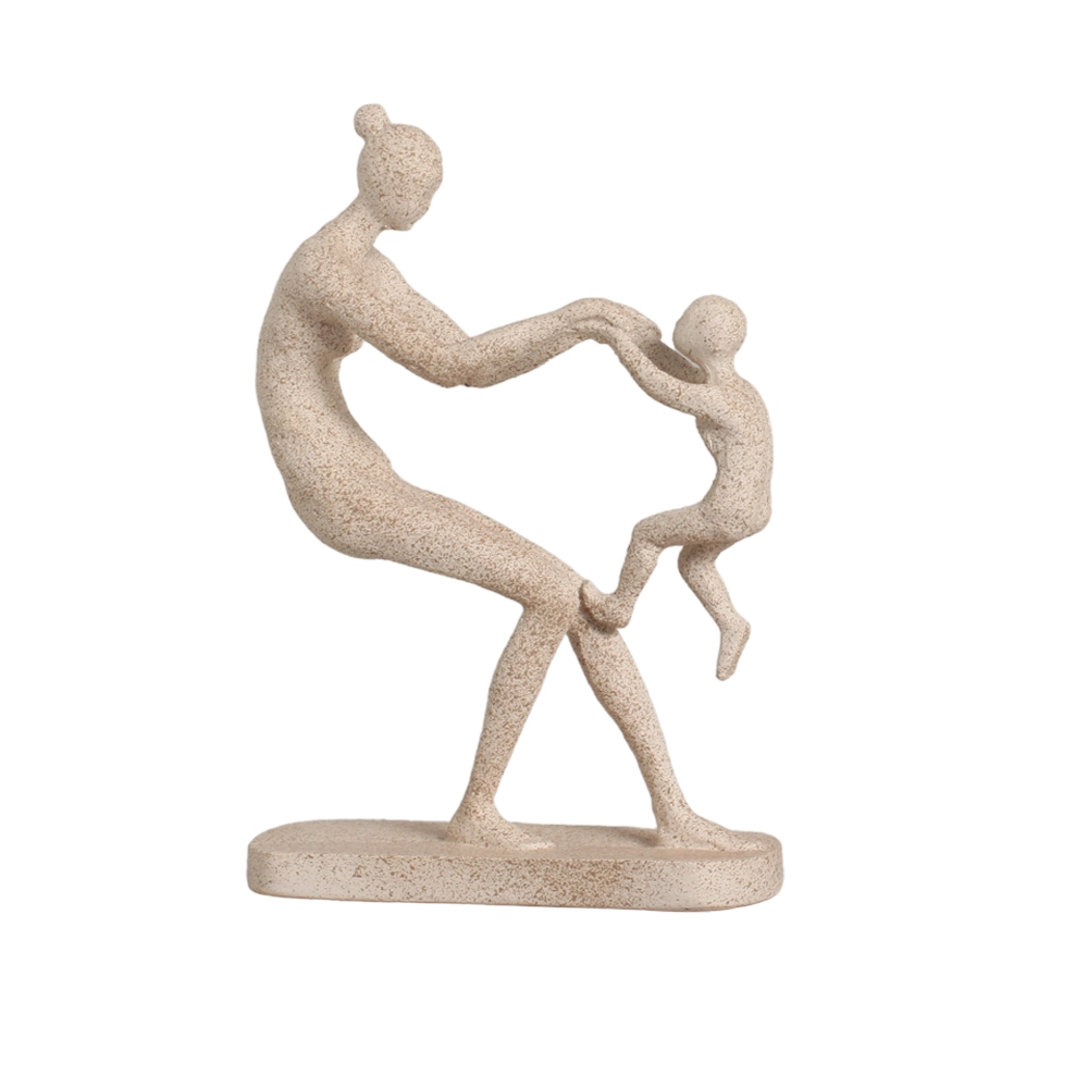 Escultura Mae Filho Ceramica Off 26x18cm 1088 127 Sara