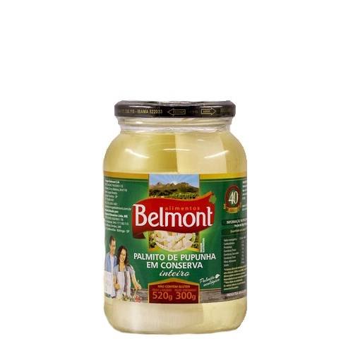 Palmito Belmont Pupunha Inteiro