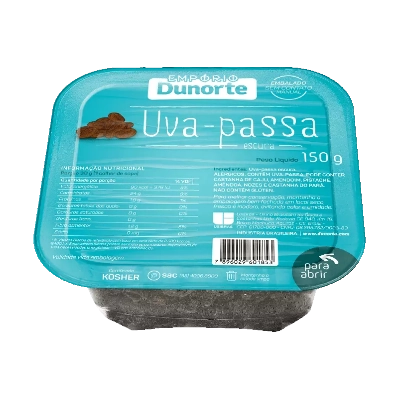 Uva Passa Dunorte 150g Esc S S