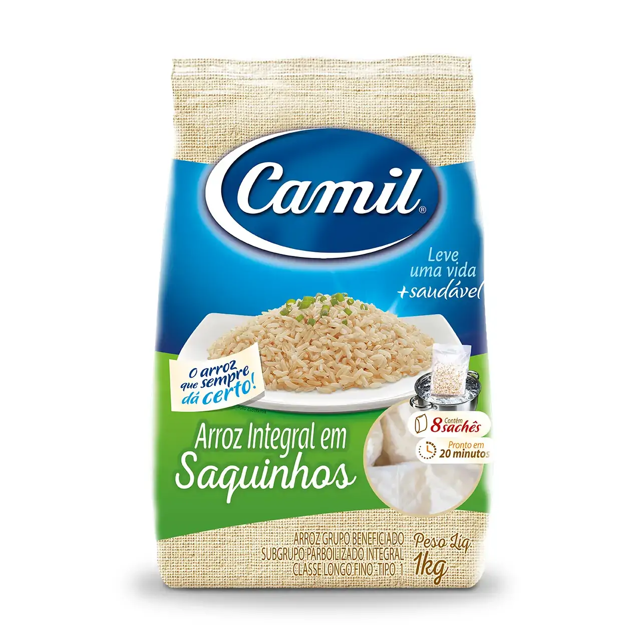 Arroz Parb Em Saquinhos
