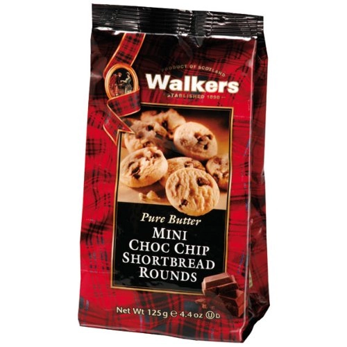 Mini Chocolate Chip Shortbread Rounds Bags