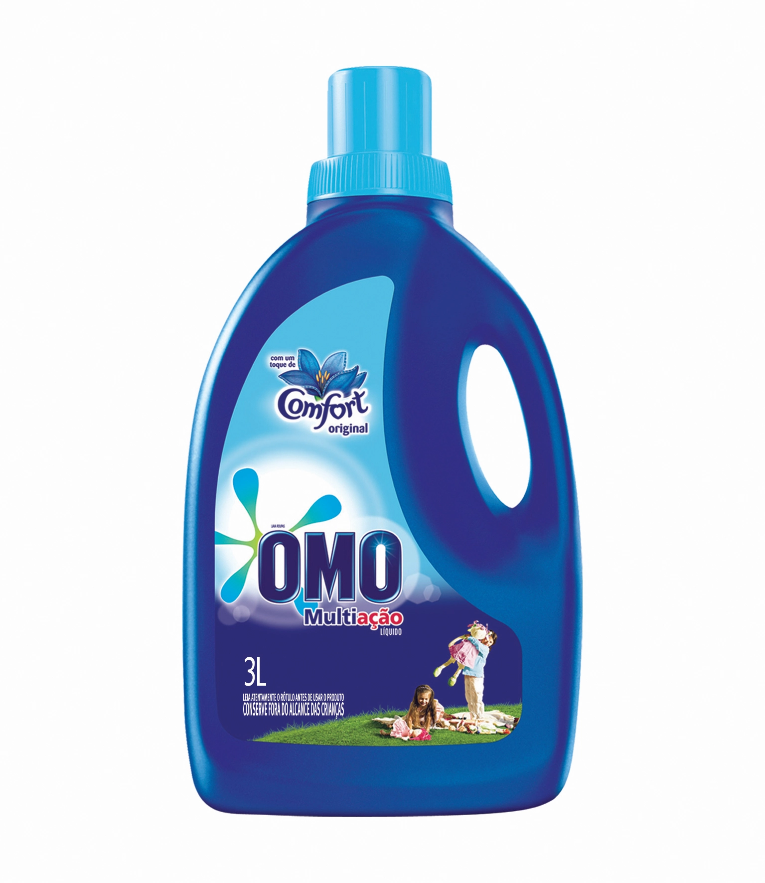 Detergente Líquido Omo Multiação Com Toque De Comfort Original 3l