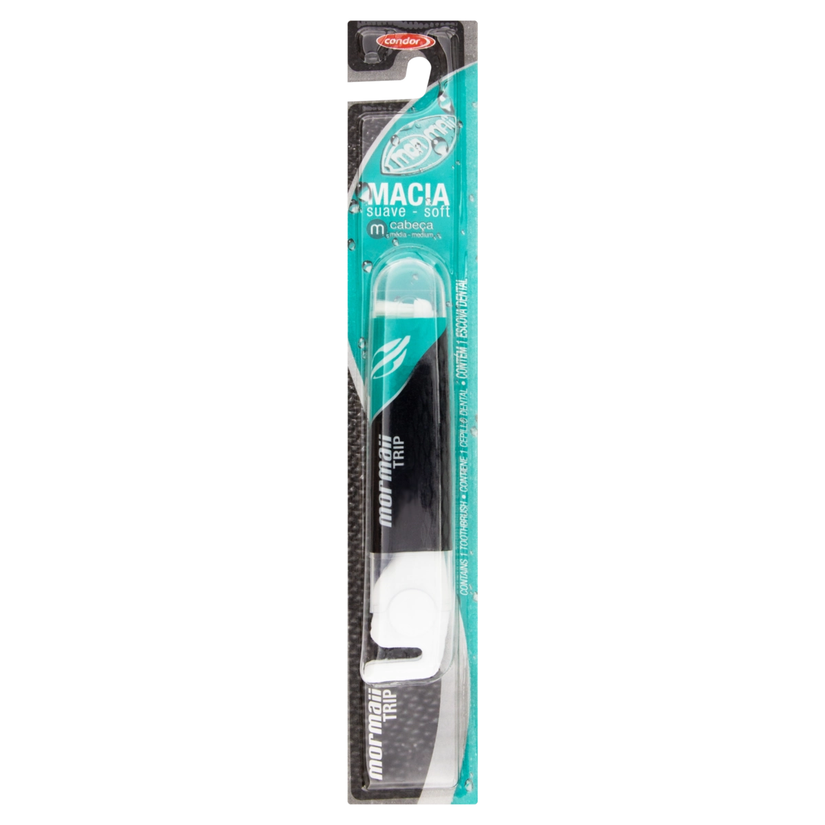 Escova Dental Macia Condor Mormaii Trip Cabeça M
