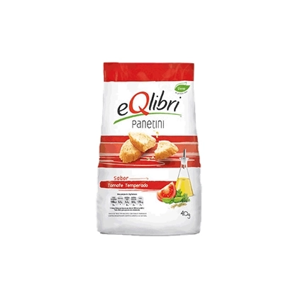 Salgadinho Eqlibri Panetini Tomate Temperado