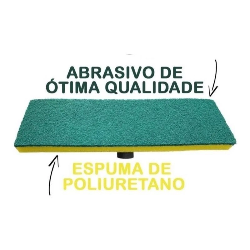 Mop Abrasivo Com Cabo Longo Alklin