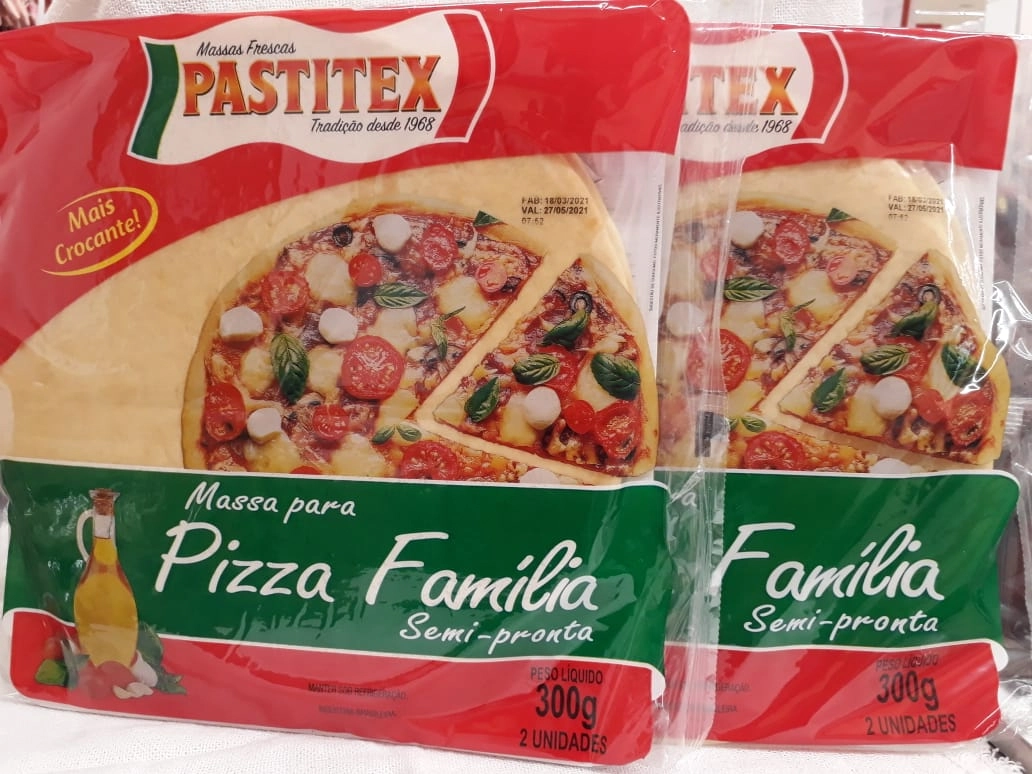Massa Pizza Pastitex 350g Familia C/2