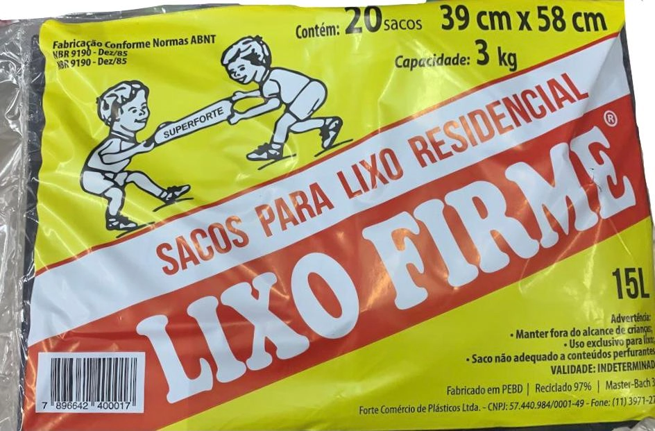 Saco Lixo Firme C/20