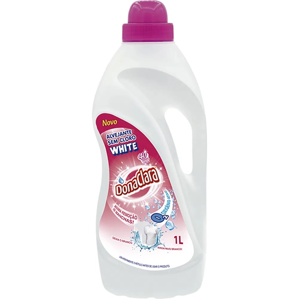 Alvejante Dona Clara 1l S Cloro White