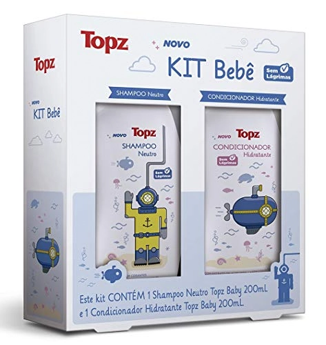 Kit Shampoo Condicionador Tom Jerry Bebe