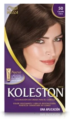 Tintura Permanente Koleston 50 Castanho Claro Unit