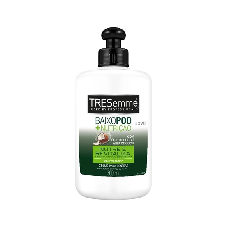 Creme Para Pentear Tresemmé 300ml Baixo Poo Unit