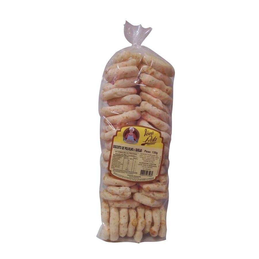 Bisc Polvilho Vovo Bela 130g Queijo