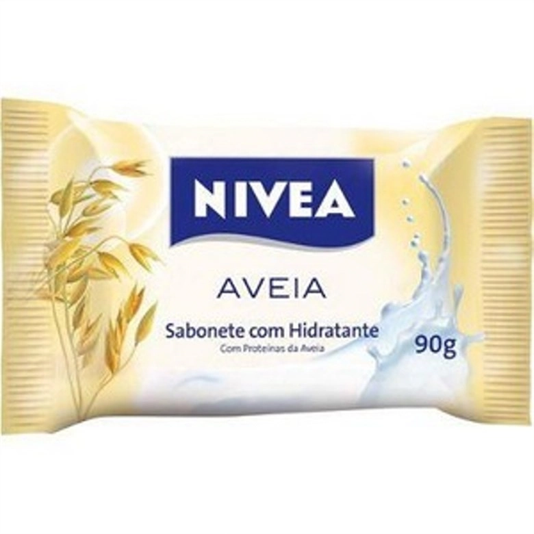 Sabonete Em Barra Uso Diário Nivea 90g Aveia Unit