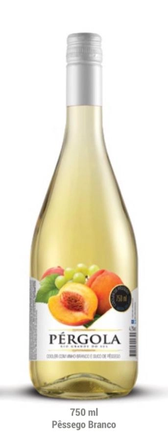 Vinho Cooler Pessego Bco