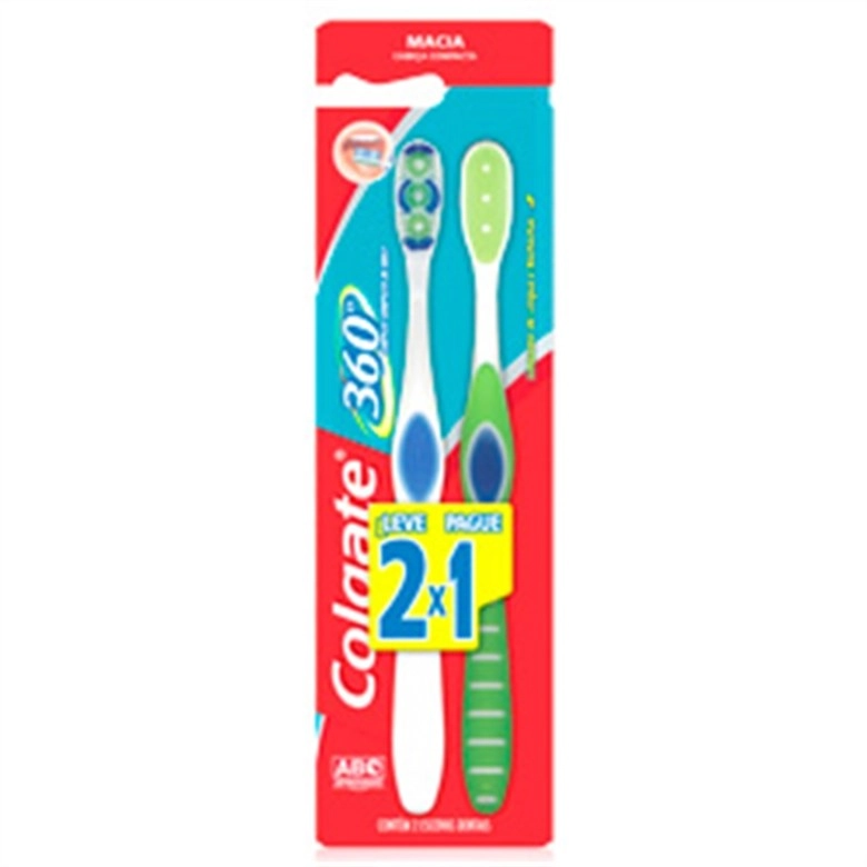 Escova Dental Macia Colgate 360 Breath Health Macia L2p1 Unit