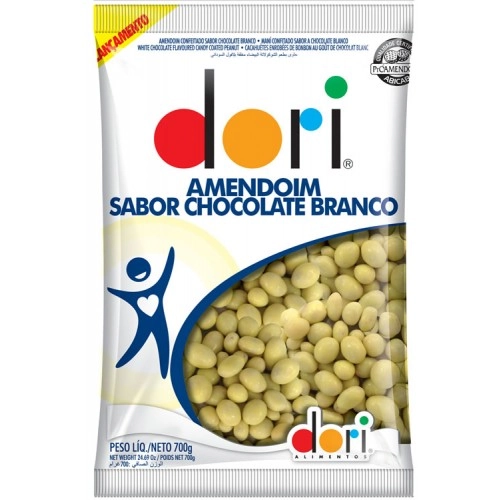 Amendoim Dori Chocolate Branco
