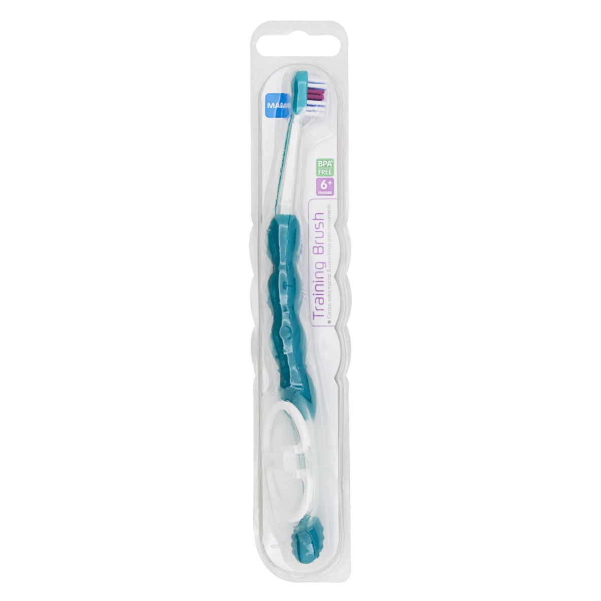 Escova de Treinamento Training Brush - Azul - Urso - MAM