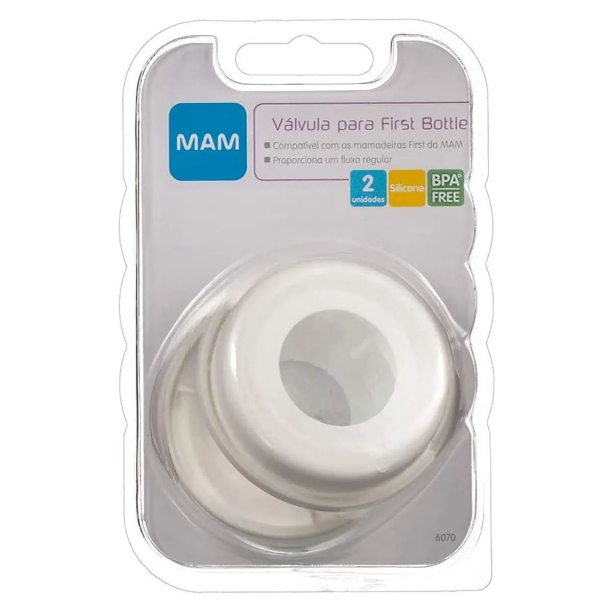 Válvula Anti-Cólica - Mamadeira First Bottle - 2 Unidades - MAM