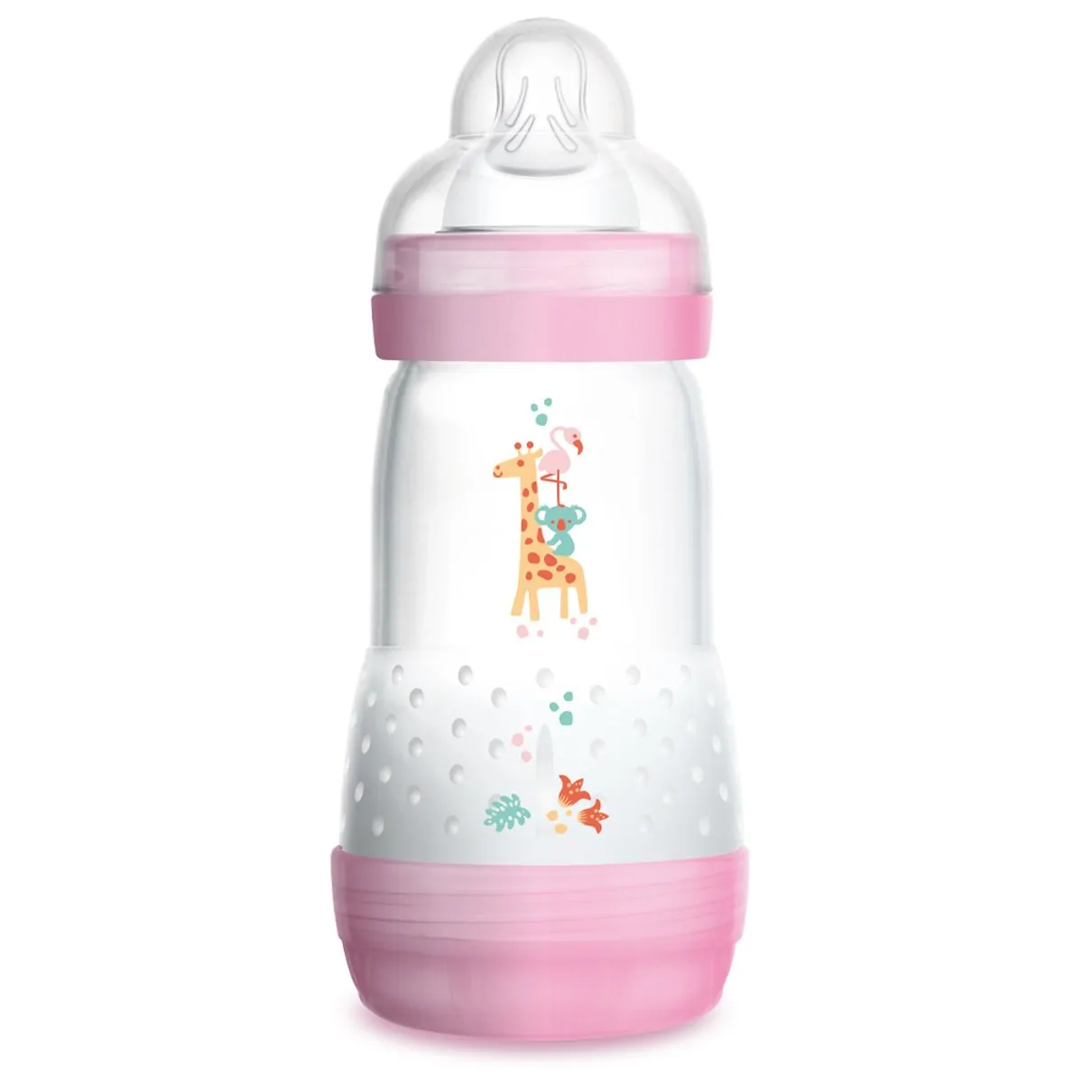 Mamadeira - First Bottle 260Ml - Meninas - Girafa e Amigos - MAM