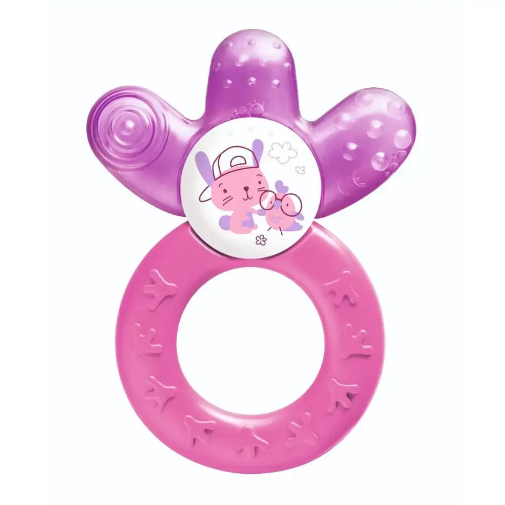 Mordedor Para Bebê Rosa Cooler Mam