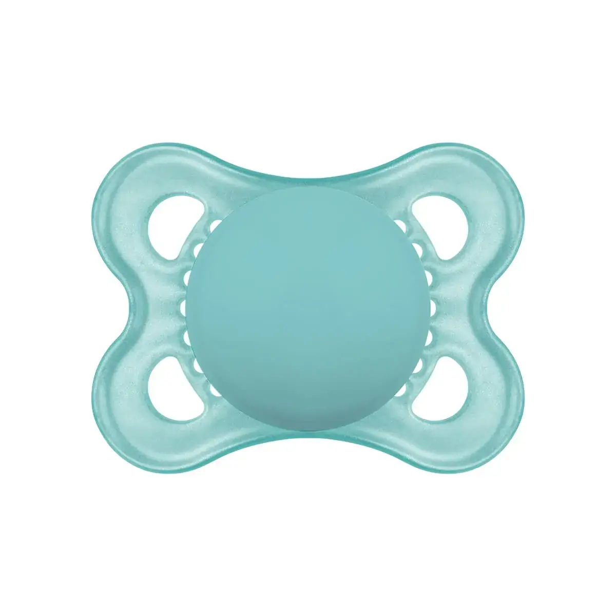Chupeta Classic Silk Touch Mam Branca E Azul