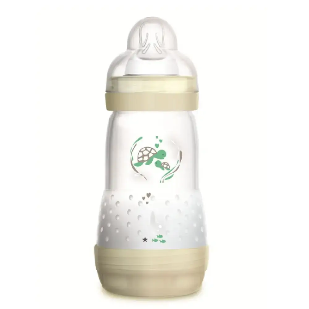 Mamadeira First Bottle - 260 Ml - Bege - MAM