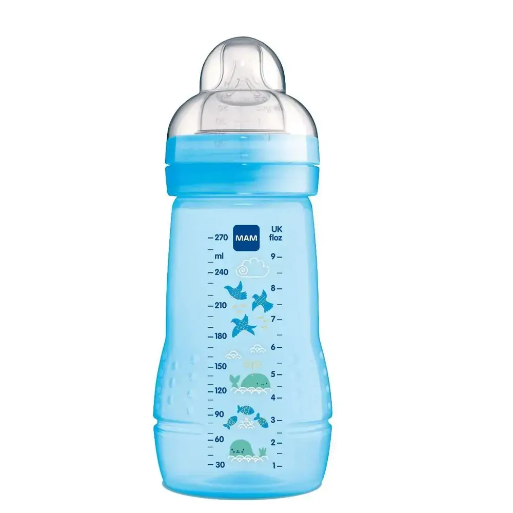 Mamadeira Easy Active 270ml Mam Azul