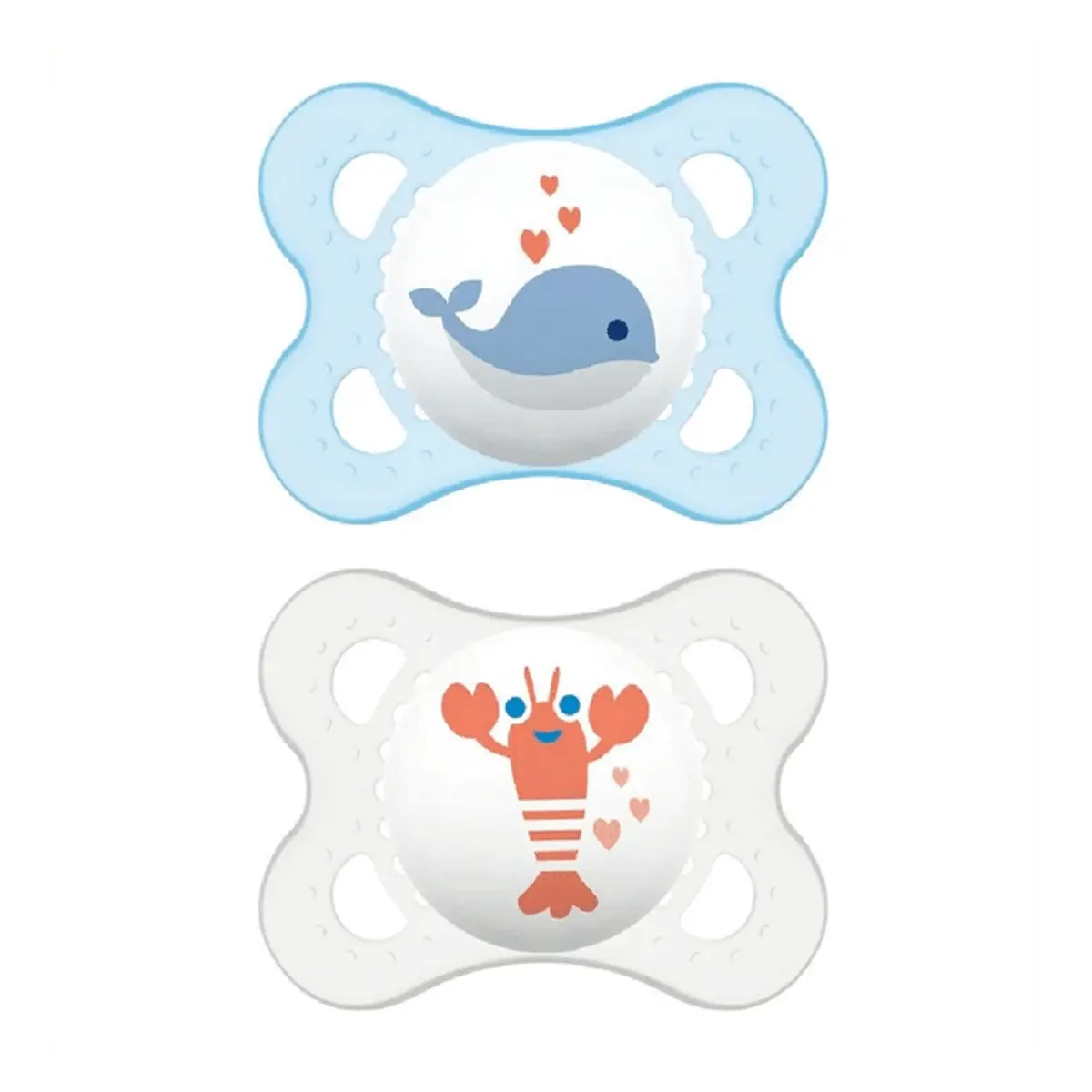 Chupeta de Silicone - Coleção Fundo do Mar - 0 a 6M - MAM